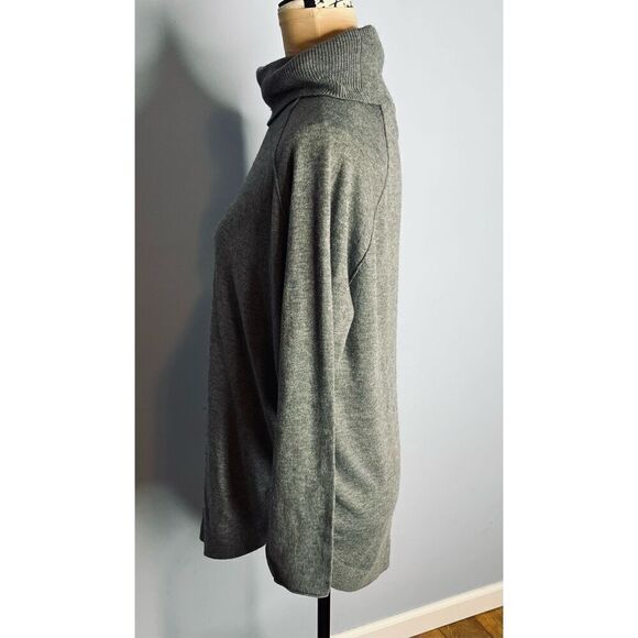 Caslon Women’s S Turtleneck LS Sweater Gray - Picture 5 of 10